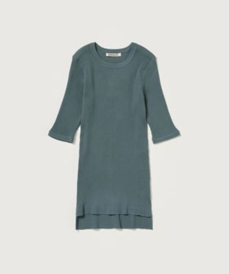 COTTON HIGH GAUGE RIB KNIT TEE